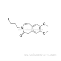 CAS 148870-57-9,7,8-Dimetoxi-3- (3-iodopropil) -1,3-dihidro-2H-3-benzazepin-2-ona [Intermediarios de clorhidrato de Ivabradina]